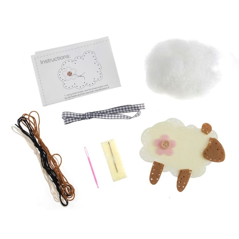 Felt Decoration Kit - Sheep